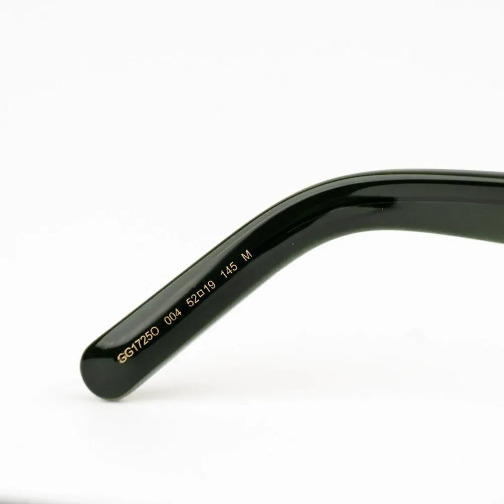 NEW Gucci GG1725O 004 Transparent Dark Green Unisex Square Eyeglasses GG 1725O